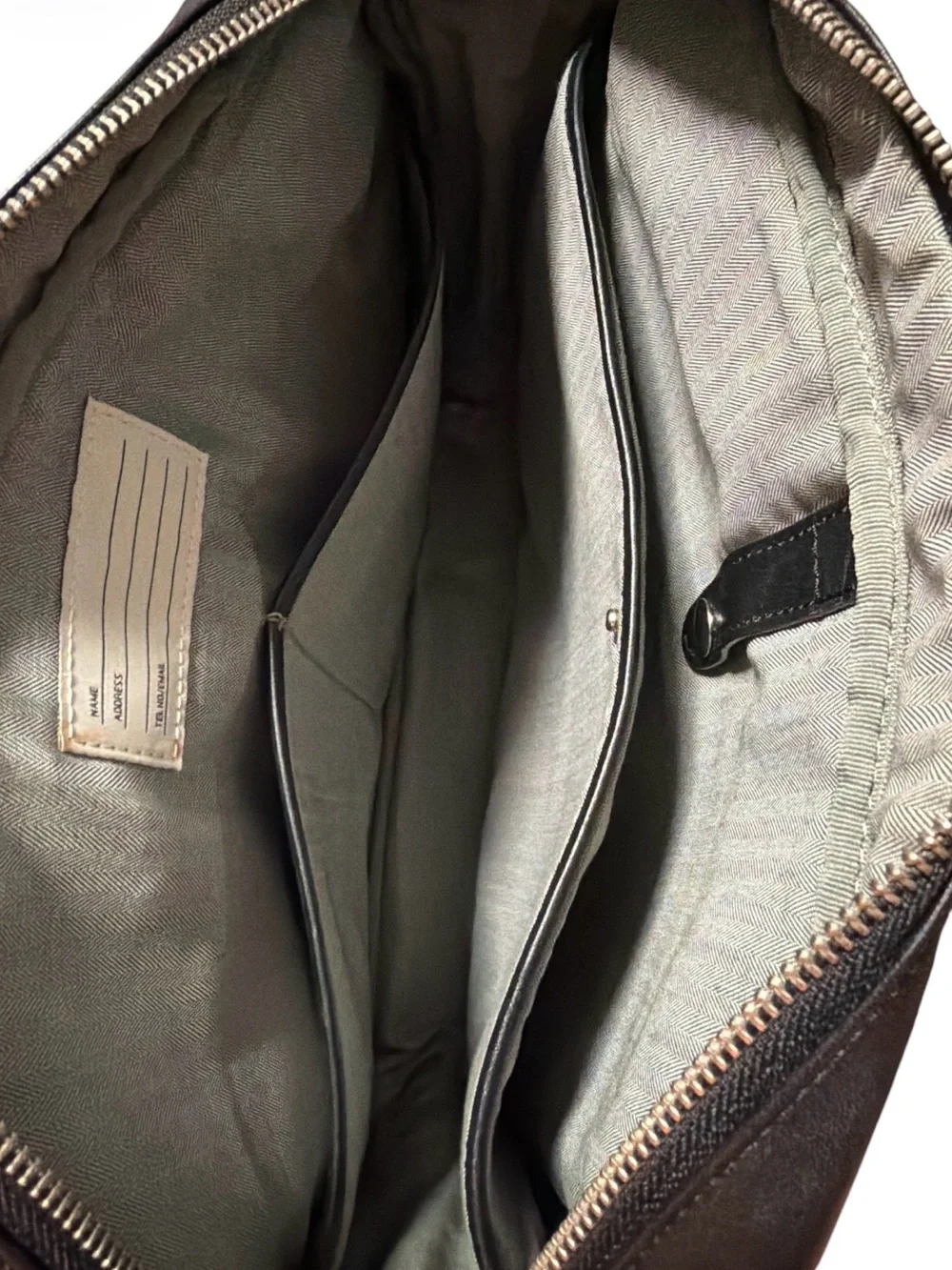 Jack Spade compact leather